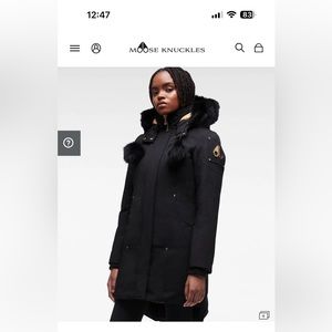 Moose knuckle Stirling gold new medium